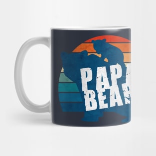 Papa bear Vintage Design Mug